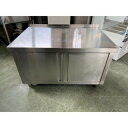 【中古】コンロ台 観音扉付き 幅900×奥行600×高さ550 【送料無料】【業務用】【飲食店 店舗 厨房機器 ガス台 業務用ガス台】
