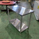 【中古】作業台 BGなし 幅900×奥行520×高さ850 【送料別途見積】【業務用】【飲食店 店舗 厨房機器 作業台 業務用作業台】