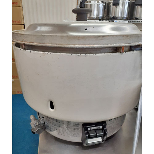 【中古】ガス炊飯器 リンナイ(Rinnai) RR-50S1 幅525×奥行481×高さ434 都市ガス 【送料別途見積】【業務用】【飲食店…