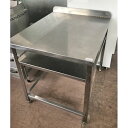 【中古】作業台 幅750×奥行860×高さ800 【送料無料】【業務用】【飲食店 店舗 厨房機器 作業台 業務用作業台】