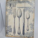 【中古】壁掛け装飾 カトラリー 幅300×奥行30×高さ400 【送料別途見積】【業務用】【飲食店 店舗 店舗備品 壁面 ディスプレイ雑貨】