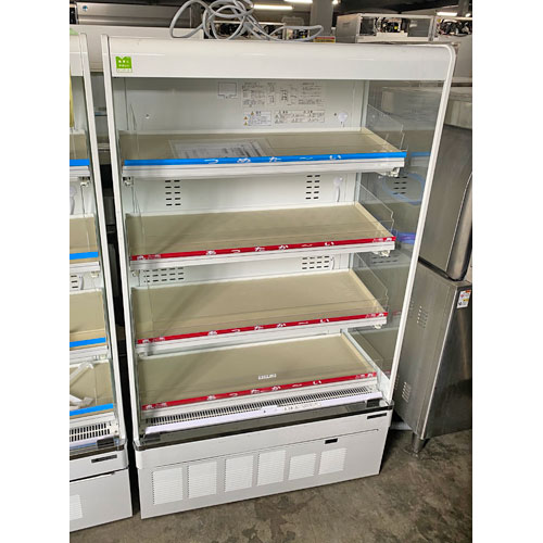 ■ 商品概要 ■商品名：冷温オープンショーケース外形寸法：W890×D600×H1485(mm)メーカー：サンデン型式：RSG-H900FS年式：2021年製電源：単相100V 50/60Hz共用コンセントプラグ：509W付属品：なし説明書：なし保証期間：納品日より12ヶ月(離島や一部地域では保証対象外とさせて頂きます。)ランク：A特記事項：- 販売店：テンポス札幌白石店（北海道札幌市）からの配送です。この商品は中古ですので1品ものです。店頭販売もしておりますので、売り切れる場合が御座います。売り切れた場合は、迅速にペ-ジの更新をするよう心掛けておりますが、リアルタイムではございません。掲載商品が完売している場合もありますのでご了承ください。在庫に関しましてはお気軽にお問合わせ下さい。■ ランクの規定について ■ランクN：未使用品、または一度も使用されていない。ランクS：数回程度使用されているものの、ほとんど未使用品と変わらない。ランクA：小傷、擦り傷が見られるが、大きな欠点もなく、程度が良い。ランクB：中小傷が見受けられるが、十分使用できる。ランクC：傷が多く、大きな傷も数箇所見受けられるが、使用に問題はない。■ 配送等について ■この商品は、購入金額や購入台数に関わらず、別途配送料金が発生致します。当商品の配送は車上渡しのみとなります。配送料金はご注文時に送信される自動配信メールの金額とは異なります。配送料金は、当店よりお送りさせて頂きますメールにてご確認ください。お見積をご希望のお客様は、配送先のご住所をご記入の上、お気軽にお問合わせください。ガス接続工事、及び給排水工事は承ることが出来かねます。お客様にて手配頂きますようお願い致します。【買取について】テンポスでは買取・再生事業を展開致しております。全国年間15,000件以上の買取実績！まずはお気軽に無料査定をご利用くださいませ！厨房機器用品、家具、食器、調理道具の買取も承っております。詳しくは「テンポス買取ドットコム」へ。※型式や仕様度合いによって一部買取不可商品もございます。予めご相談ください。店舗・厨房、中古厨房機器。厨房用品なら、テンポスドットコムにお任せ下さい！【補助キーワード】中古冷温オープンショーケース,中古オープンショーケース,中古ショーケース