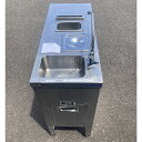 【中古】一槽シンク 変形 BGなし マルゼン 幅325×奥行800×高さ730 【送料別途見積】【業務用】【飲食店 店舗 厨房機器 特殊シンク 業務用特殊シンク...