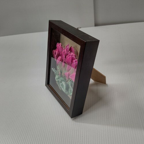 【中古】額 春こそで 幅150×奥行40×高さ200 【送料無料】【業務用】【飲食店 店舗 店舗備品 壁面 ディスプレイ雑貨】