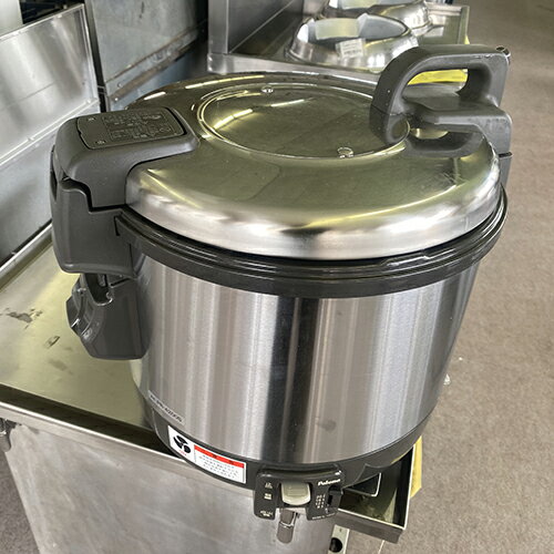 中古】ガス炊飯器2.2升パロマPR-4200S-2 幅365×奥行438×高さ371 都市