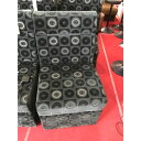 【中古】ソファー 1人掛け 布柄紺 幅500×奥行580×高さ870 【送料無料】【業務用】【飲食店 店舗 厨房機器 ソファー 業務用ソファー】