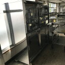 【中古】食器棚 BGなし 幅1500×奥行600×高さ1570 【送料別途見積】【業務用】【飲食店 店舗 厨房機器 食器棚 業務用食器棚】