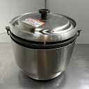 【中古】ガス炊飯器 3升 リンナイ(Rinnai) RR-30S2 幅466×奥行438×高さ442 都市ガス 【送料別途見積】【業務用】【飲食店 店舗 厨房機...