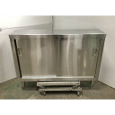 【中古】調理台 BGなし 幅1200×奥行300×高さ850 【送料別途見積】【業務用】【飲食店 店舗 厨房機器 調理台 業務用調理台】