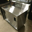 【中古】調理台 BGあり 幅900×奥行600×高さ720 【送料別途見積】【業務用】【飲食店 店舗 厨房機器 調理台 業務用調理台】