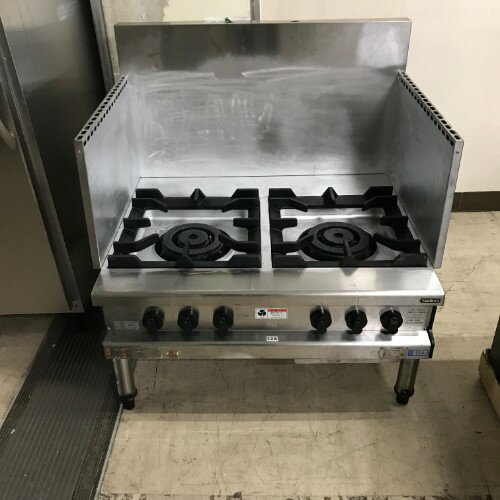 【中古】ローレンジ タニコー TGL-0920A 幅900×奥行750×高さ450 都市ガス 【送料別途見積】【業務用】【飲食店 店舗 厨房機器 特殊コンロ レンジ 業務用特殊コンロ 業務用レンジ】