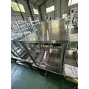 【中古】作業台 幅750×奥行750×高さ840 【送料別途見積】【業務用】【飲食店 店舗 厨房機器 作業台 業務用作業台】
