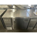 【業界最長1年保証】【中古】冷蔵コールドテーブル フクシマガリレイ(福島工業) AYW-090RM 幅900×奥行750×高さ800 【送料無料】【業務用】【飲...