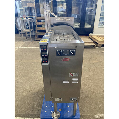 【業界最長1年保証】【中古】電気ゆで麺機 日本洗浄機 UML521E 幅330×奥行750×高さ870 三相200V 【送料..