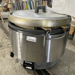 【中古】ガス炊飯器 リンナイ(Rinnai) RR-30S2 幅466×奥行438×高さ424 都市ガス 【送料別途見積】【業務用】【飲食店 店舗 厨房機器 ガス炊飯器 業務用ガス炊飯器】