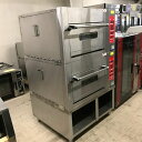 【中古】ミニデッキオーブン 架台付き マルゼン MBDO-D5-LP 幅900×奥行800 【送料別途見積】【業務用】【飲食店 店舗 厨房機器 オーブン 業務用...