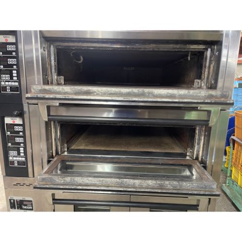 【業界最長1年保証】【中古】デッキオーブン タニコー TV04L-SS 幅1320×奥行1660×...