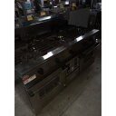 【中古】ガスレンジ マルゼン RGR-1575WXC 幅1500×奥行750×高さ800 都市ガス 【送料無料】【業務用】【飲食店 店舗 厨房機器 ガスレンジ ...