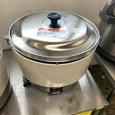 【中古】ガス炊飯器 リンナイ(Rinnai) RR-50S1 幅525×奥行481×高さ447 都市ガス 【送料別途見積】【業務用】【飲食店 店舗 厨房機器 ガス炊飯器 業務用ガス炊飯器】