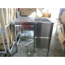 【中古】一槽シンク 引出し台付き 幅850×奥行630×高さ800 【送料別途見積】【業務用】【飲食店 店舗 厨房機器 一槽シンク 業務用一槽シンク】
