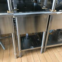 【中古】一槽シンク BGあり 幅450×奥行750×高さ800 【送料別途見積】【業務用】【飲食店 店舗 厨房機器 一槽シンク 業務用一槽シンク】