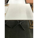 【中古】洋風テーブル 白天板 幅600×奥行600×高さ720 【送料無料】【業務用】【飲食店 店舗 厨房機器 テーブル 業務用テーブル】