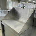 【中古】平棚 背板付き 幅550×奥行350×高さ300 【送料別途見積】【業務用】【飲食店 店舗 厨房機器 平棚 上棚 業務用平棚 業務用上棚】(3)