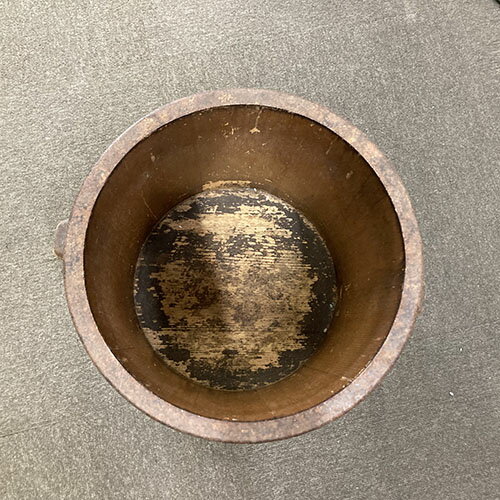 【中古】木桶 幅320×奥行320×高さ320 【送料別途見積】【業務用】【飲食店 店舗 店舗備品 ディスプレイ雑貨 置物】