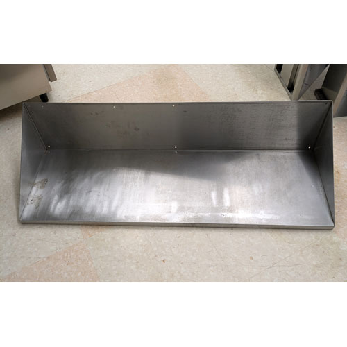 【中古】平棚 BGなし 幅1290×奥行400×高さ330 【送料別途見積】【業務用】【飲食店 店舗 厨房機器 平棚 上棚 業務用平棚 業務用上棚】