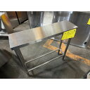 【中古】作業台 BGなし 幅900×奥行250×高さ800 【送料別途見積】【業務用】【飲食店 店舗 厨房機器 作業台 業務用作業台】