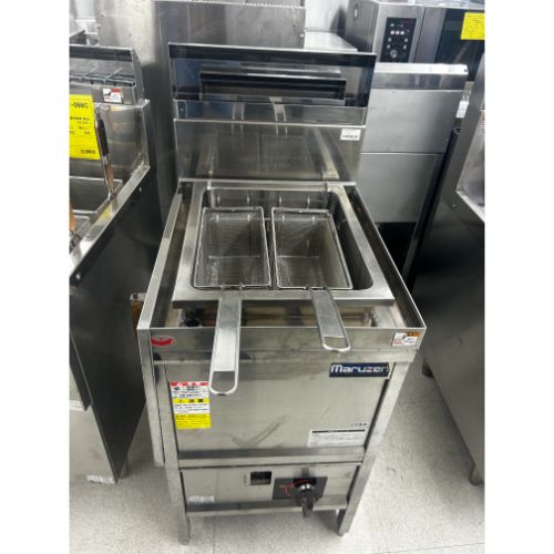 【業界最長1年保証】【中古】スパゲティ釜 マルゼン MGU-046PG 幅450×奥行600×高さ800 都市ガス 【送料..