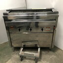 【中古】電気式焼物器 ヒゴグリラー 3K-012X 幅960×奥行460×高さ860 三相200V 【送料別途見積】【業務用】【飲食店 店舗 厨房機器 特殊焼物器 業務用特殊焼物器】(3)