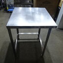 【中古】作業台 BGなし 幅650×奥行700×高さ800 【送料別途見積】【業務用】【飲食店 店舗 厨房機器 作業台 業務用作業台】