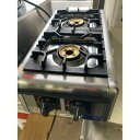 【中古】卓上ガスコンロ マルゼン M-822DC 幅300×奥行540×高さ164 都市ガス 【送料無料】【業務用】【飲食店 店舗 厨房機器 卓上ガスコンロ 業...