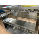 【中古】下棚 幅1200×奥行240×高さ290 【送料無料】【業務用】【飲食店 店舗 厨房機器 平棚 上棚 業務用平棚 業務用上棚】(3)