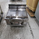 【中古】餃子焼器 マルゼン MGZ-066W 幅600×奥行600×高さ270 都市ガス 【送料別途見積】【業務用】【飲食店 店舗 厨房機器 餃子焼器 業務用餃...