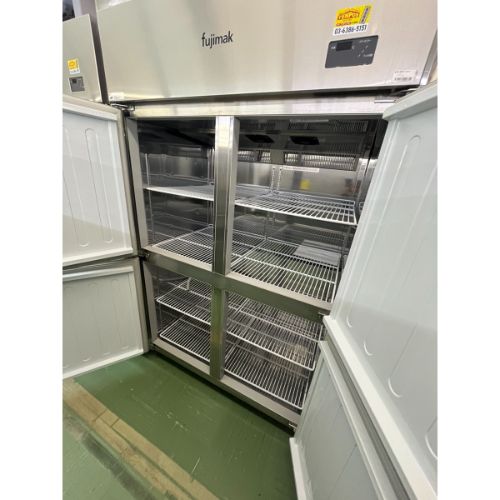 【業界最長1年保証】【中古】縦型冷凍庫 フジマック FRF-1280KI3 幅1200×奥行805×高さ1950 三相200V 【送料別途見積】【業務用】【飲食店 店舗 厨房機器 冷凍庫 業務用冷凍庫】