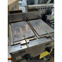 【中古】餃子焼器 2連 タニコー N-TCZ-6060GN 幅600×奥行600×高さ260 LPG(プロパンガス) 【送料別途見積】【業務用】【飲食店 店舗 ...