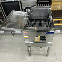 【業界最長1年保証】【中古】電気フライヤー マルゼン MEF-18E 幅450×奥行600×高さ800 三相200V 【送料別途見積】【業務用】【飲食店 店舗 ...