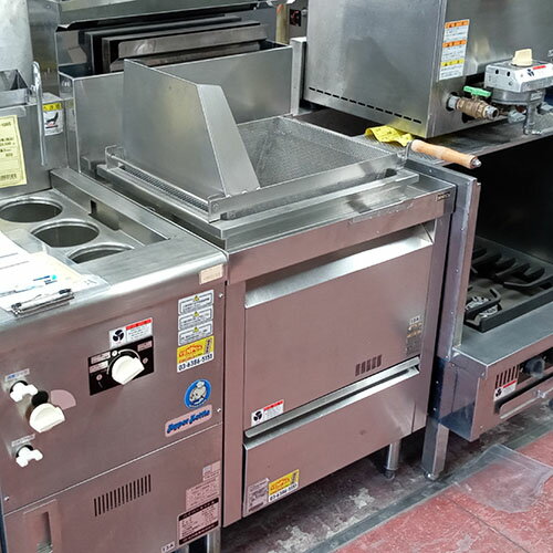 【業界最長1年保証】【中古】ゆで麺機 タニコー TKU-60 幅600×奥行600×高さ800 都市ガス 【送料別途見..