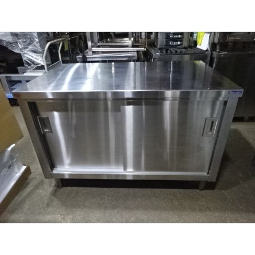 【中古】調理台 BGなし 幅1200×奥行750×高さ800 【送料別途見積】【業務用】【飲食店 店舗 厨房機器 調理台 業務用調理台】