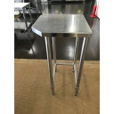 【中古】変型作業台三方枠 幅450×奥行450×高さ850 【送料別途見積】【業務用】【飲食店 店舗 厨房機器 作業台 業務用作業台】