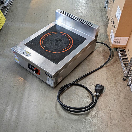 【業界最長1年保証】【中古】IHコンロ マルゼン MIH-K05D 幅450×奥行600×高さ170 三相200V 【送料別途見積】【業務用】【飲食店 店舗 厨房機器 卓上IHコンロ 業務用卓上IHコンロ】