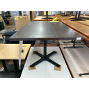 【中古】4人掛けテーブル(茶) 幅1200×奥行750×高さ700 【送料無料】【業務用】【飲食店 店舗 厨房機器 テーブル 業務用テーブル】