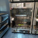 【中古】ホットショーケース エイシン電機 ED-330 幅330×奥行300×高さ460 【送料別途見積】【業務用】【飲食店 店舗 厨房機器 ホットショーケース...