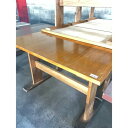 【中古】木製テーブル(対立脚) 幅1200×奥行550×高さ770 【送料無料】【業務用】【飲食店 店舗 厨房機器 テーブル 業務用テーブル】