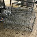【中古】エレクター BGなし 幅900×奥行600×高さ540 【送料別途見積】【業務用】【飲食店 店舗 厨房機器 ラック シェルフ 業務用ラック 業務用シェル...