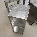 【中古】置台 BGなし 幅300×奥行350 【送料別途見積】【業務用】【飲食店 店舗 厨房機器 作業台 業務用作業台】