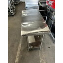 【中古】作業台 BGなし 幅1000×奥行500×高さ800 【送料別途見積】【業務用】【飲食店 店舗 厨房機器 作業台 業務用作業台】