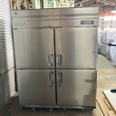 【業界最長1年保証】【中古】冷凍庫 センターフリー ホシザキ HF-150A3-ML 幅1500×奥行800×高さ1910 三相200V 【送料別途見積】【業務用】【飲食店 店舗 厨房機器 冷凍庫 業務用冷凍庫】